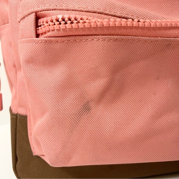 Herschel Pink and Brown Kids Mini Backpack - Picture 3 of 14